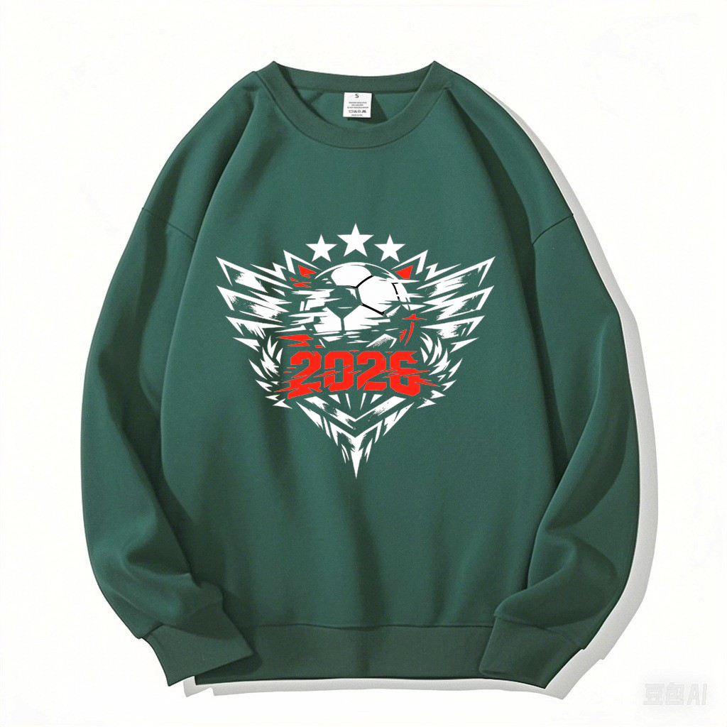 Sweatshirt Stahlkamm-Emblem der wilden Krone