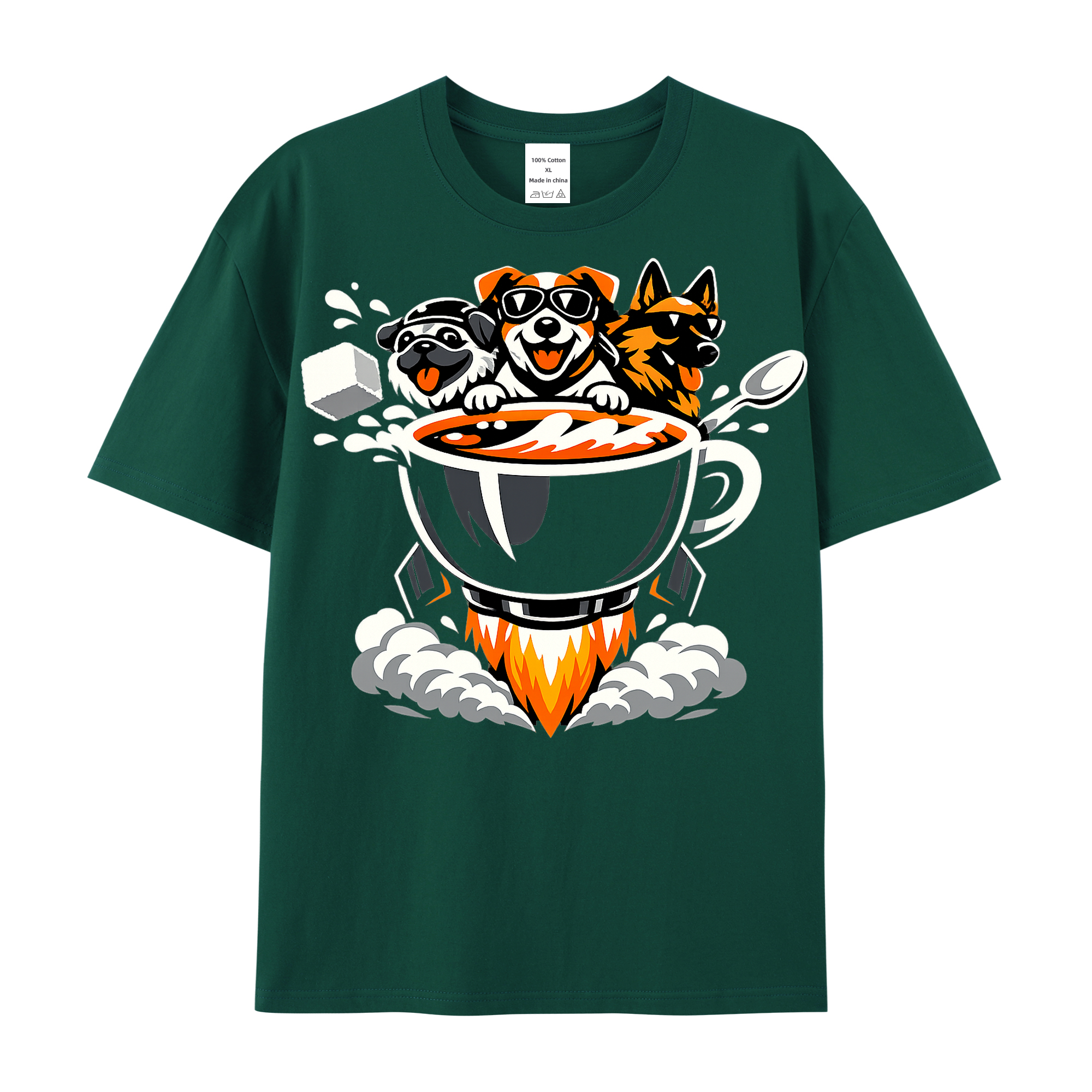 T-Shirt Pfotenliebe Hundeglück