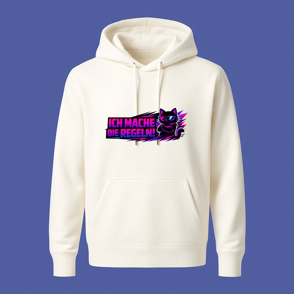 Hoodie Katzenboss Ich mache die Regeln!