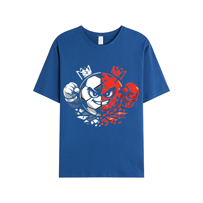 T-shirt Stolzer Wirbelgeist im Fußballwirbel