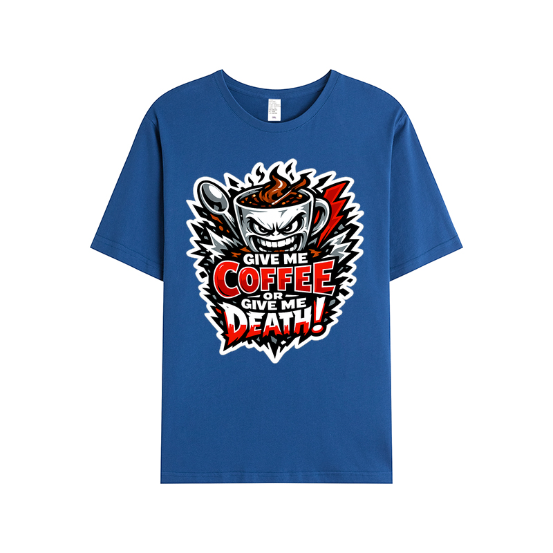 T-Shirt Espresso Riot Emblem: Rebellion für Kaffeekenner