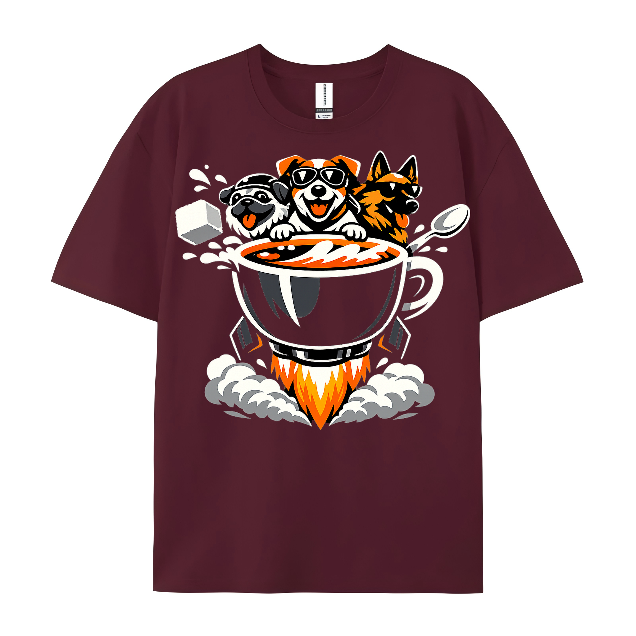 T-Shirt Pfotenliebe Hundeglück