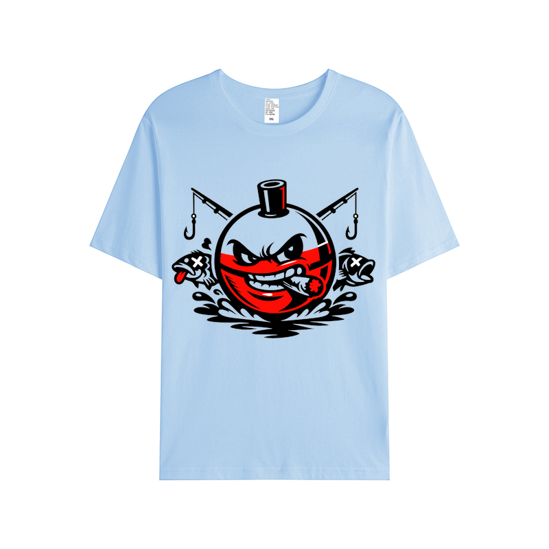 T-Shirt Angelglück am Wasser