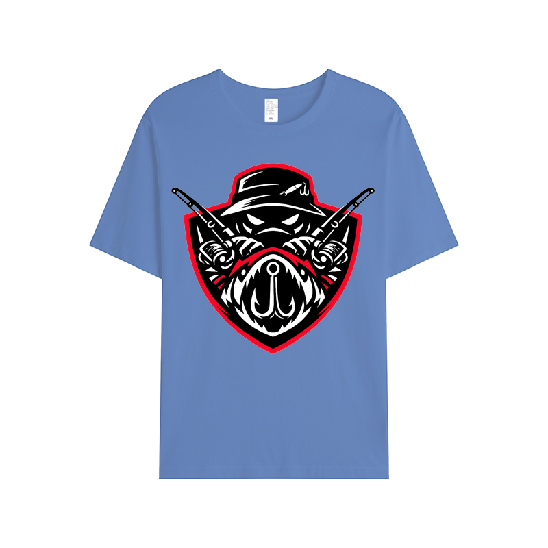 T-Shirt Angelglück am Wasser