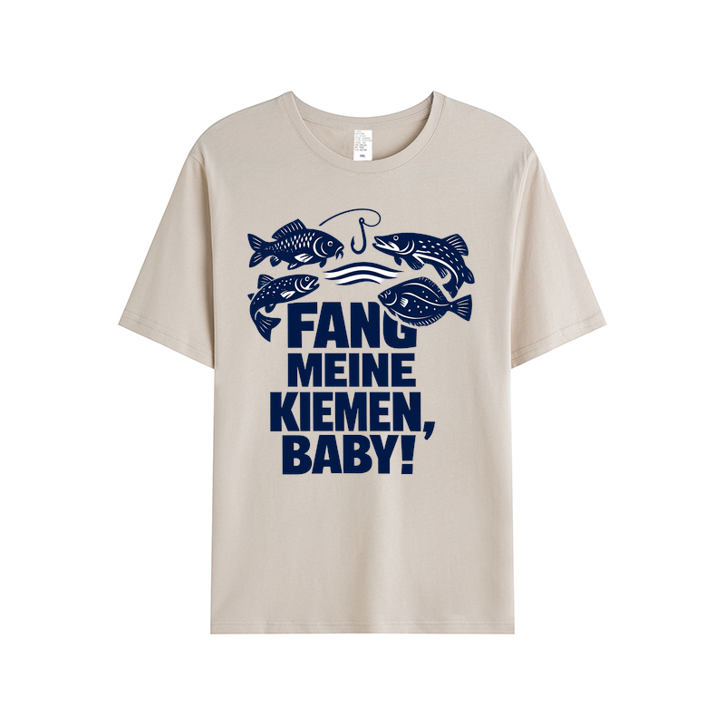 T-Shirt Angelträume: Catch My Gills, Baby!