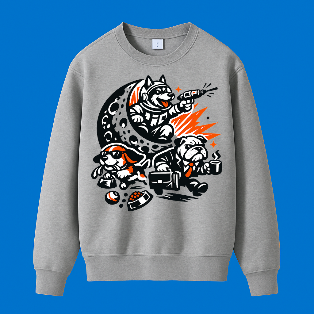 Sweatshirt Hundeliebe Pur