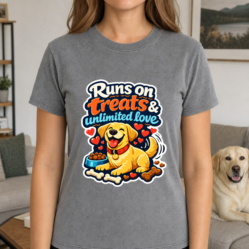T-shirt Runs on Treats & Unlimited Love