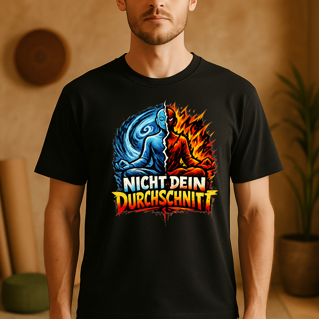 T-Shirt Yoga Nicht Dein Durchschnitt