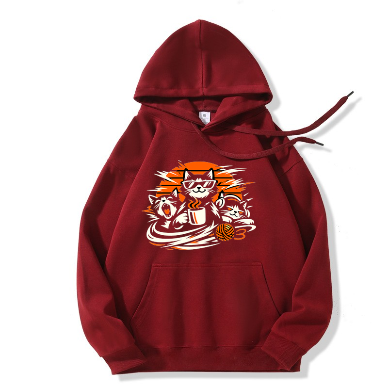 Hoodie Katzenliebe Pur