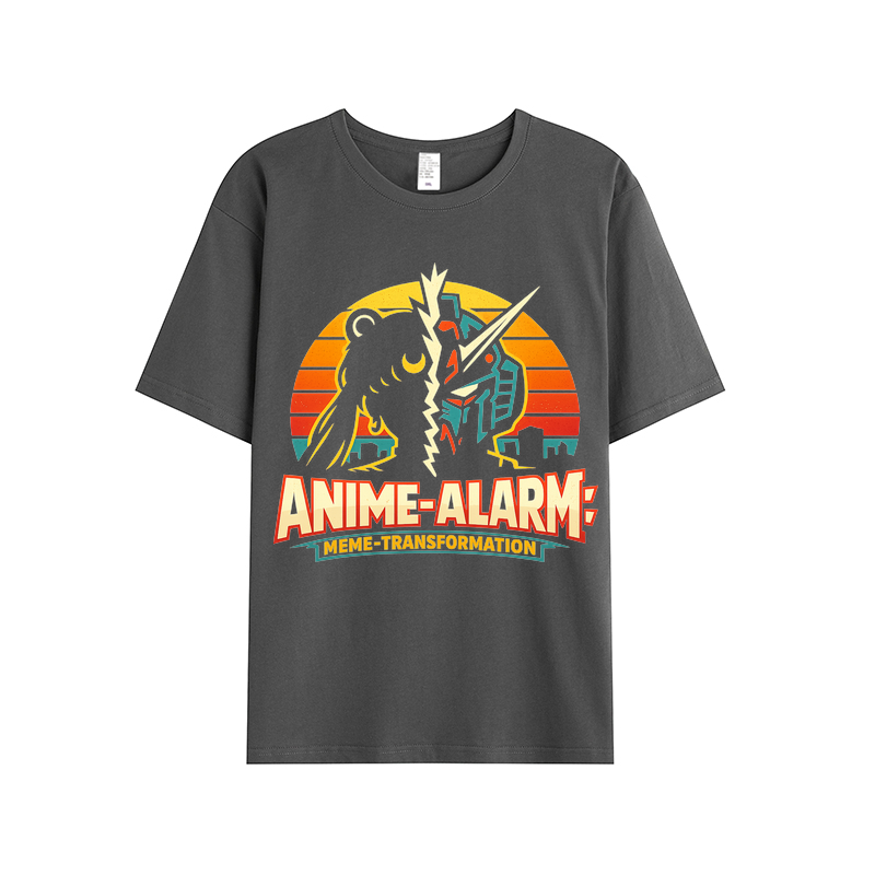 T-Shirt Anime-Alarm: Meme-Transformation