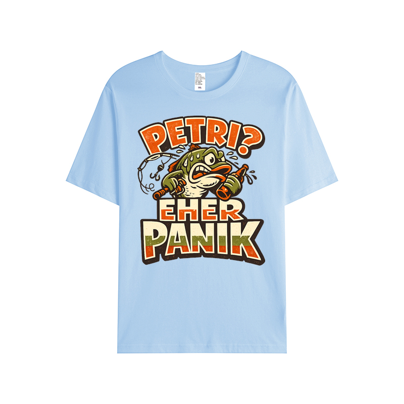 T-Shirt Petri Panik Angler Humor