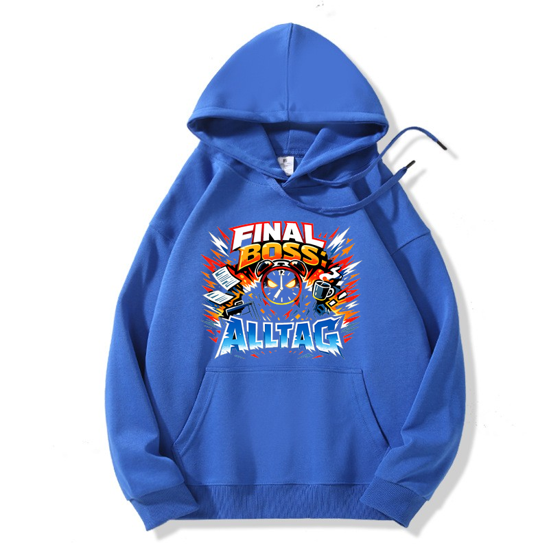 Hoodie Final Boss Alltag Mode