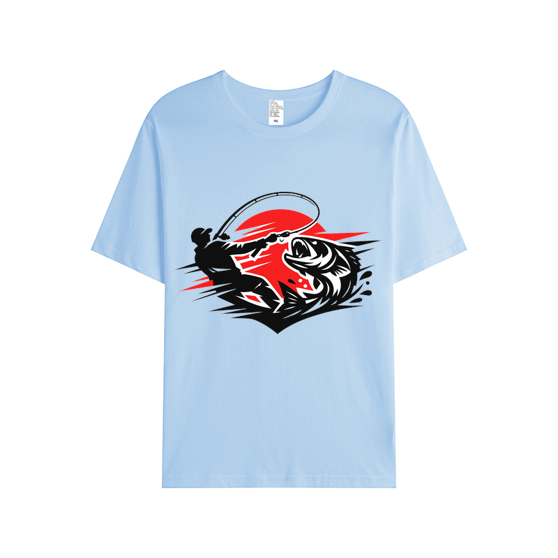 T-Shirt Anglerglück am Wasser