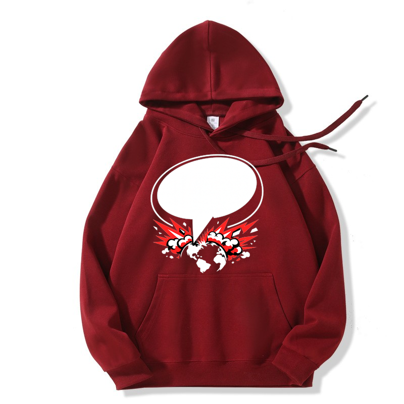 Hoodie Rebellenball im Raster