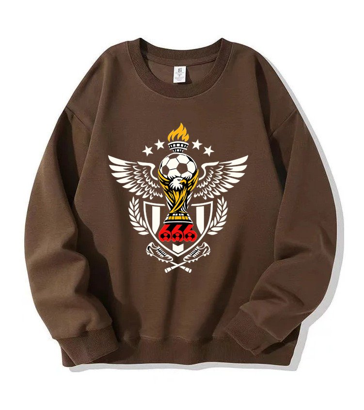 Sweatshirt Adelspokal-Parodie Krone im Staub