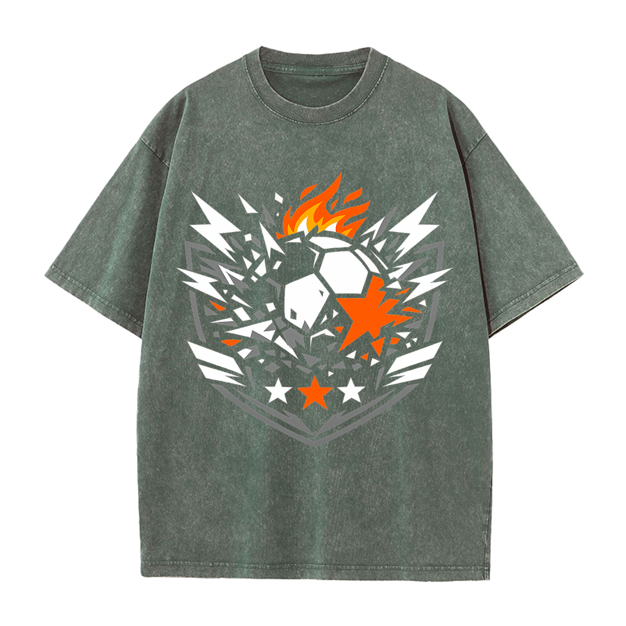 T-shirt Rebellenrausch Vektor – Sturm im Puls