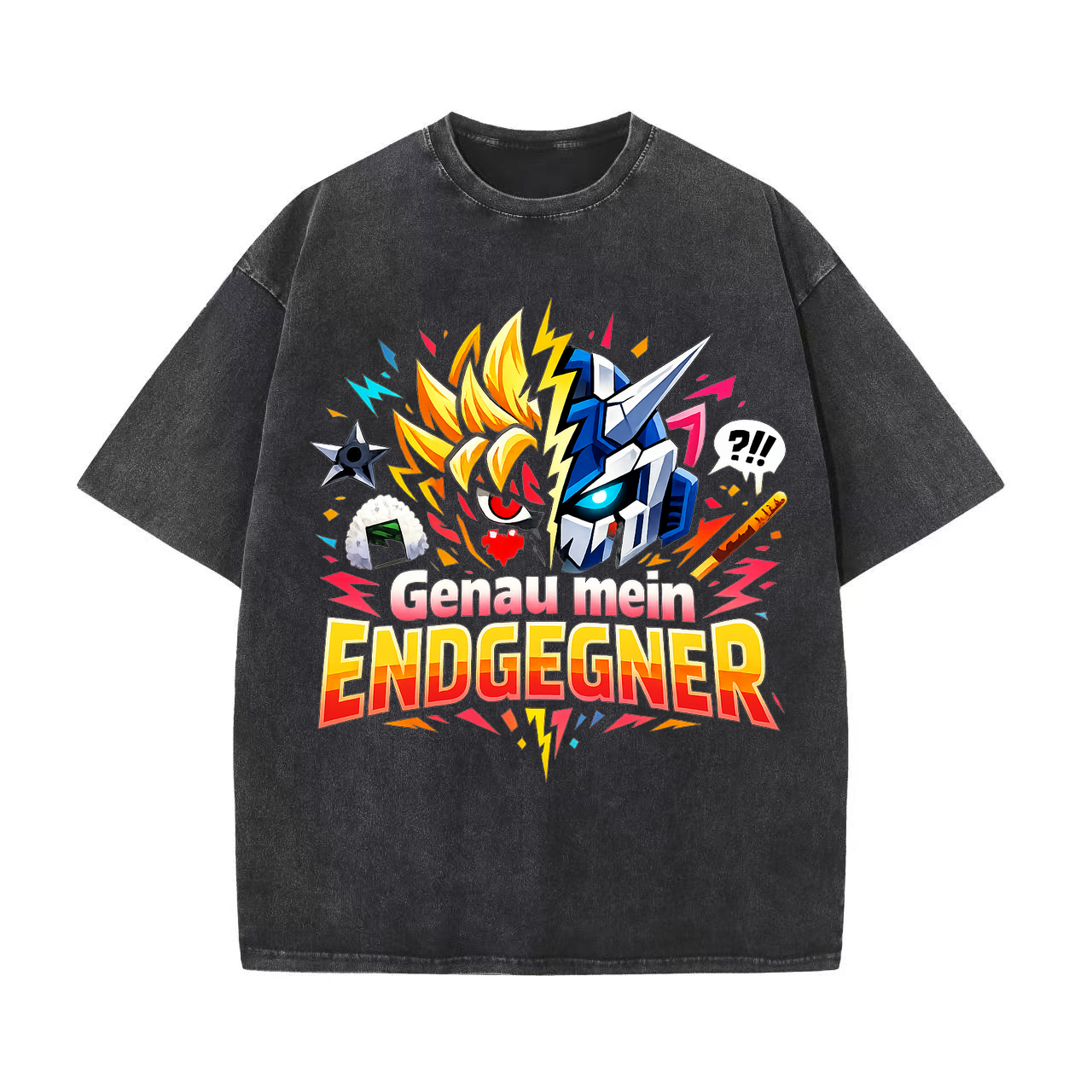 T-Shirt Genau Mein Endgegner Anime Clash