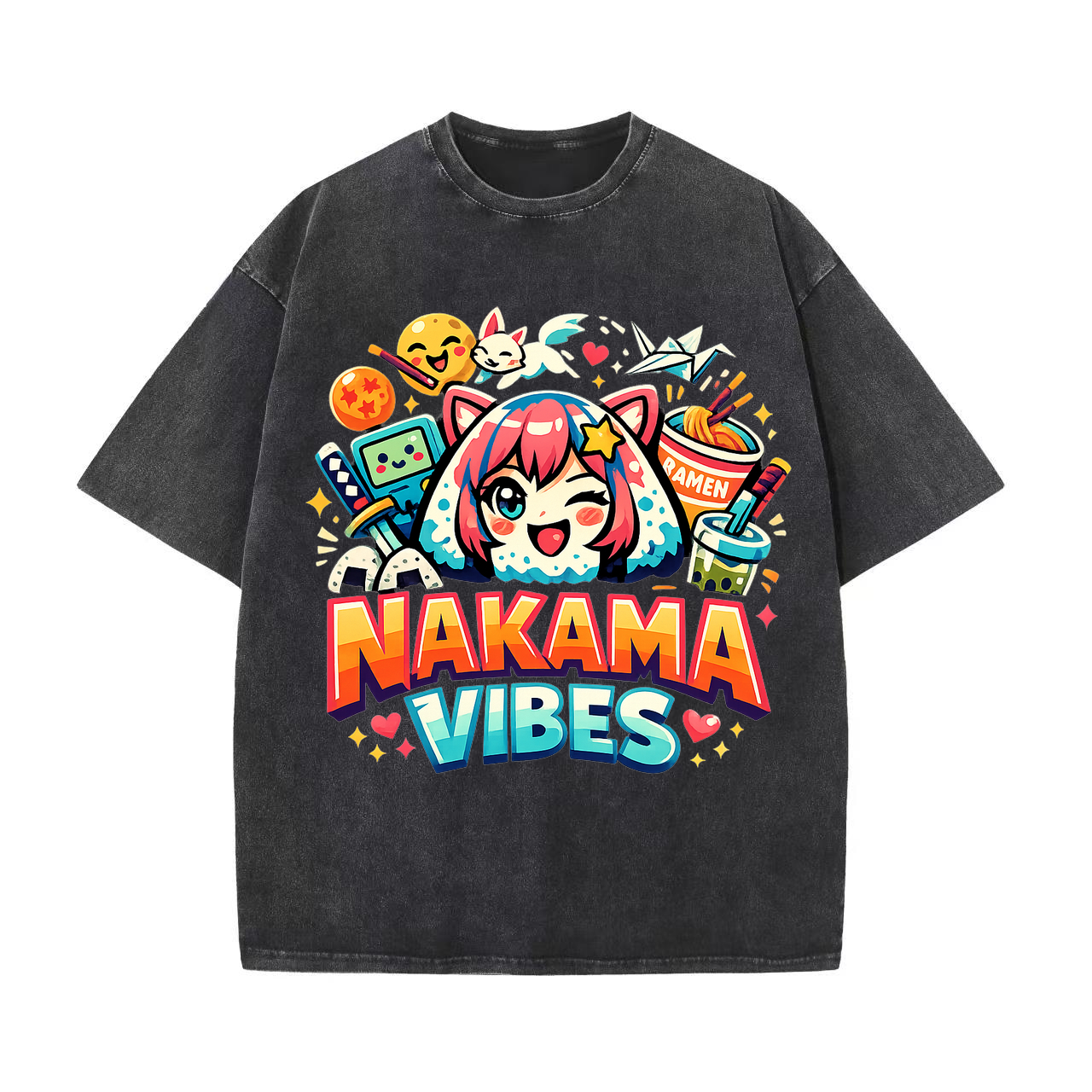 T-Shirt Nakama Vibes – Anime Freundschafts-Style