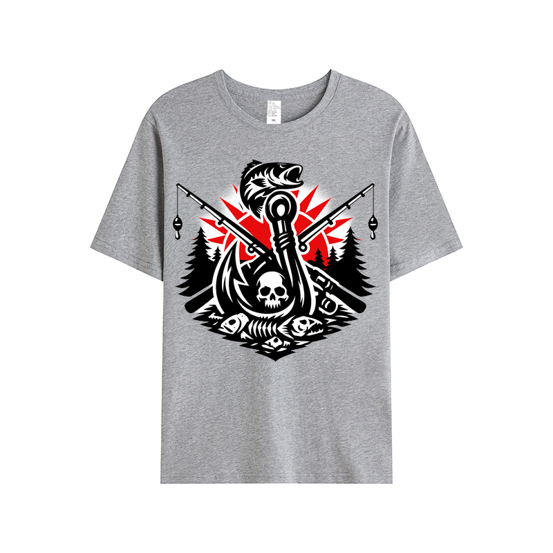 t-shirt Angelglück am Wasser