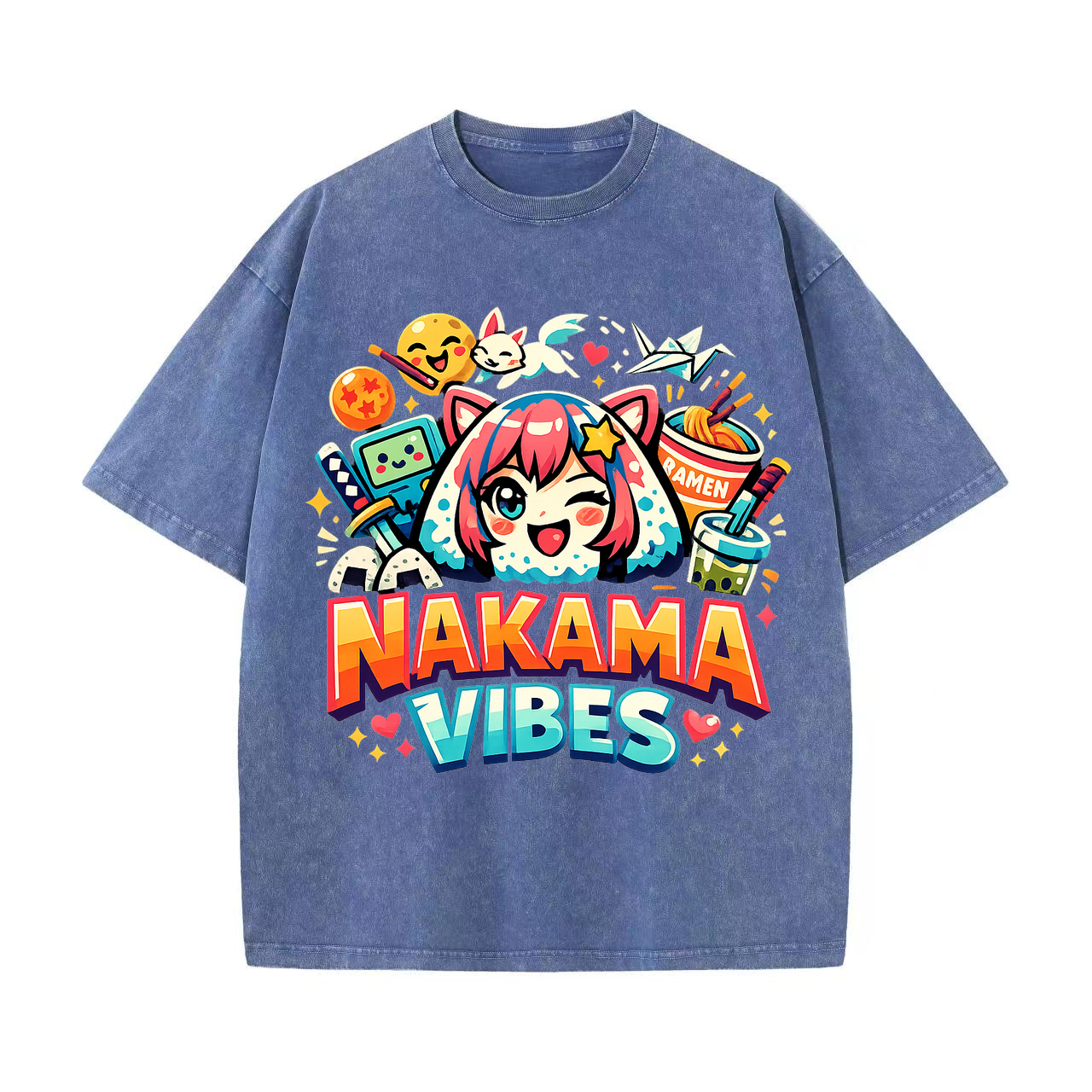 T-Shirt Nakama Vibes – Anime Freundschafts-Style