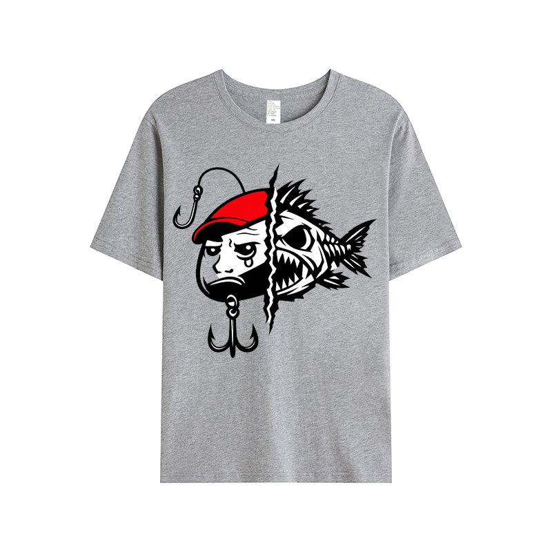 T-Shirt Angelglück am Wasser