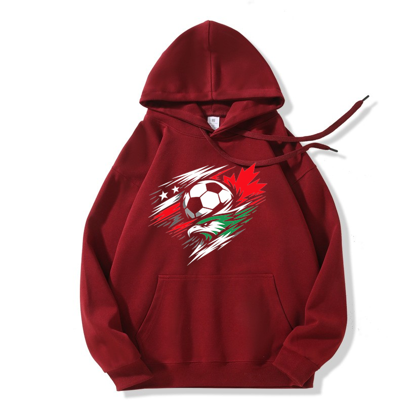 Hoodie Splitterkrone des Sieges – WM 2026 Emblem