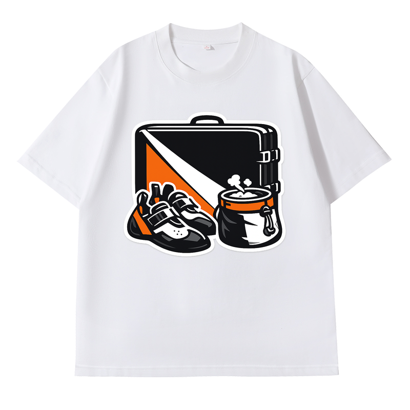 T-shirt Boulder Kit für Kletterhelden