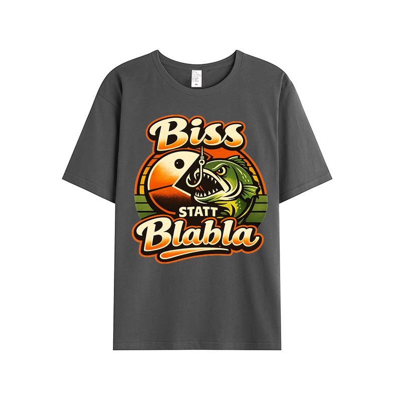 t-shirt Biss statt Blabla Angler Edition