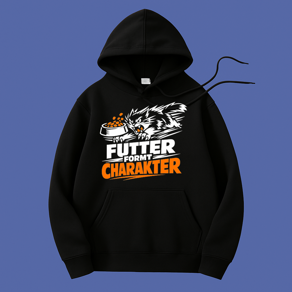 Hoodie Futterformel Charakterkatze