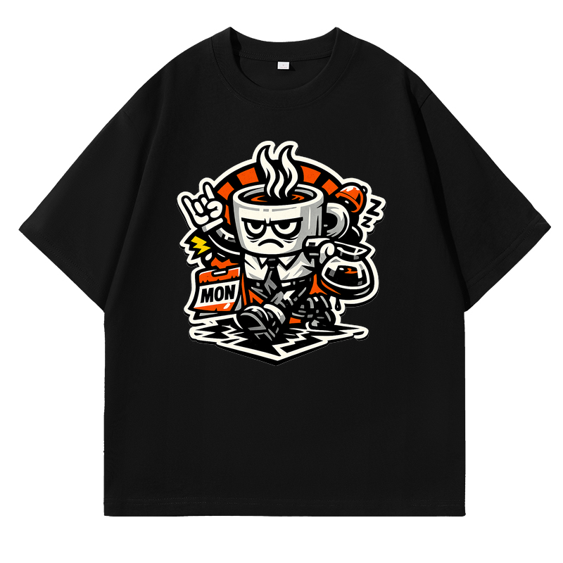 T-shirt Kaffeepanzer Montag - Bereit oder nicht