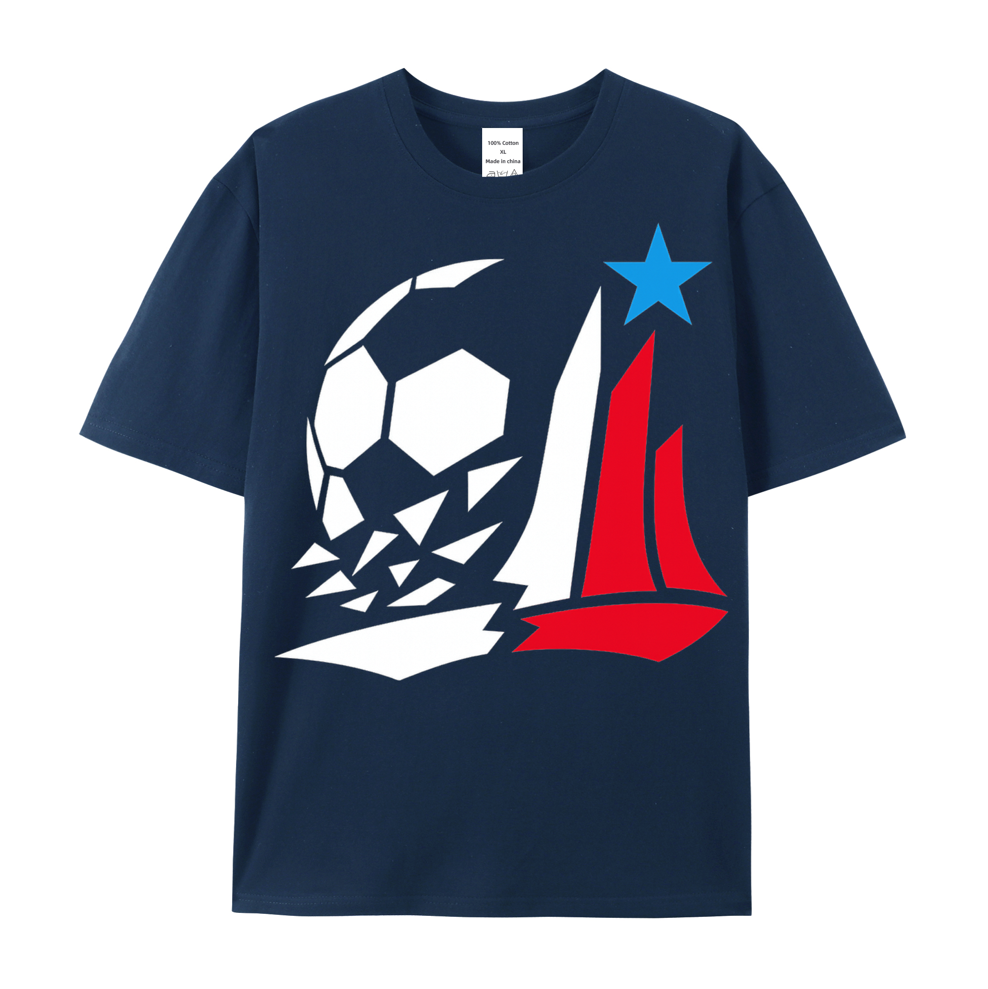 T-shirt WM Elite-Icon im leuchtenden Wirbel