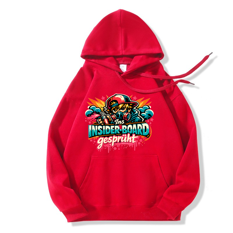 Hoodie Anime Insider Board Sprühkunst