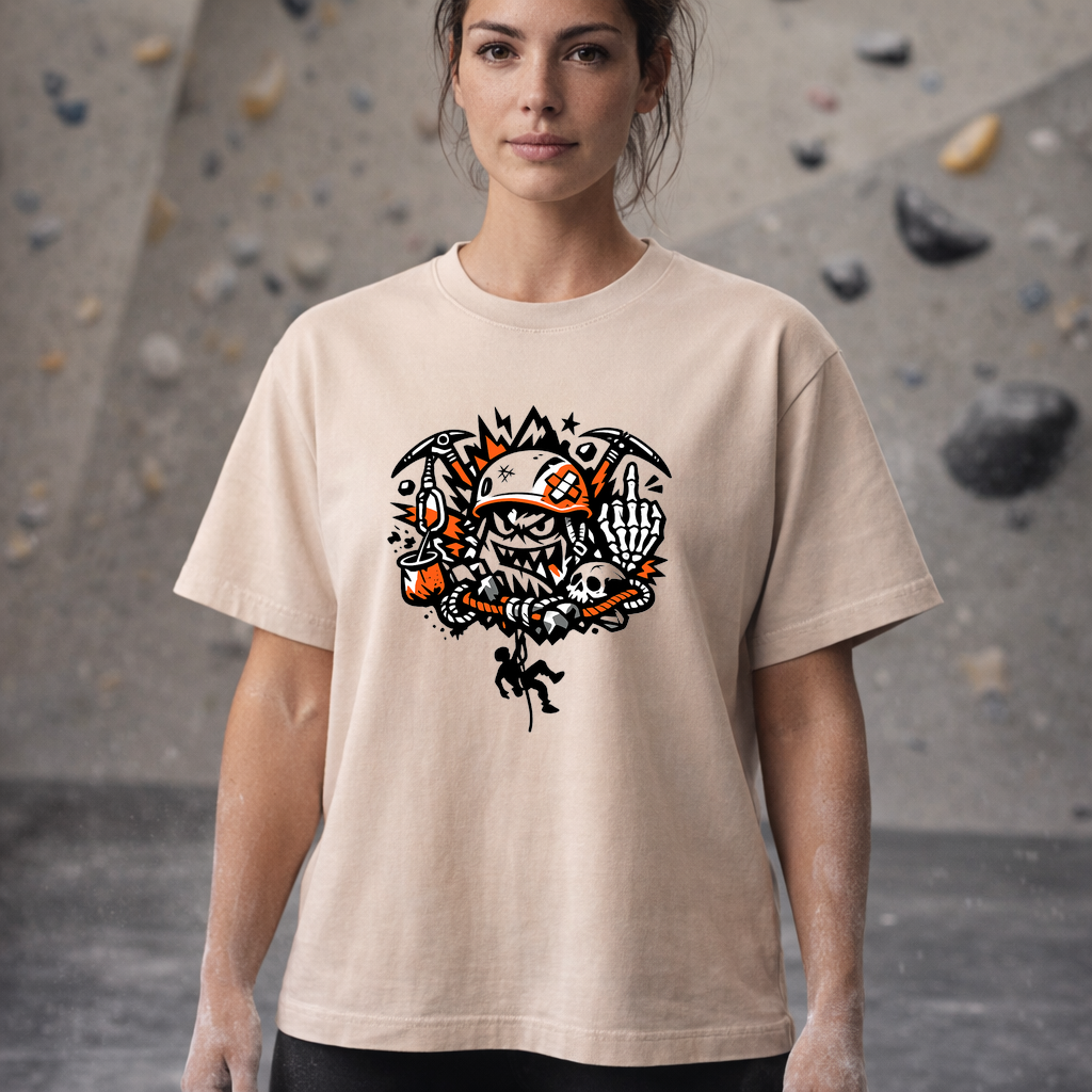 T-shirt Chalk & Chaos - Kletterabenteuer
