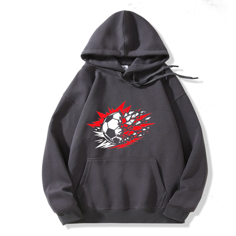 Hoodie Unaufhaltsame Typo im Flutlichtwirbel