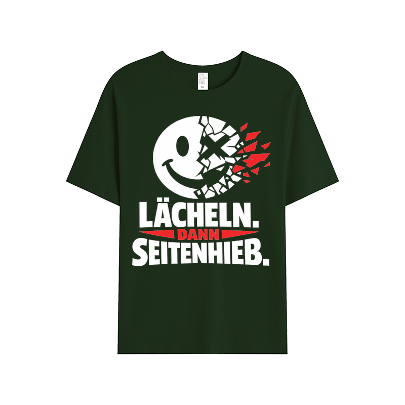 T-shirt Seitenhieb-Glanz im Heldenemblem