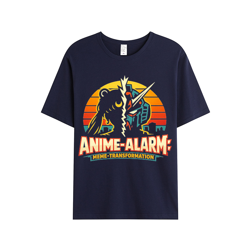 T-Shirt Anime-Alarm: Meme-Transformation