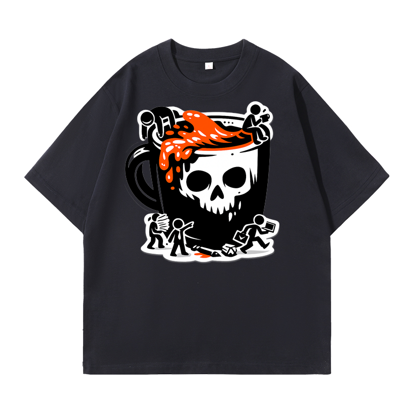 T-shirt Kaffee-Kollaps Kollegen Humor