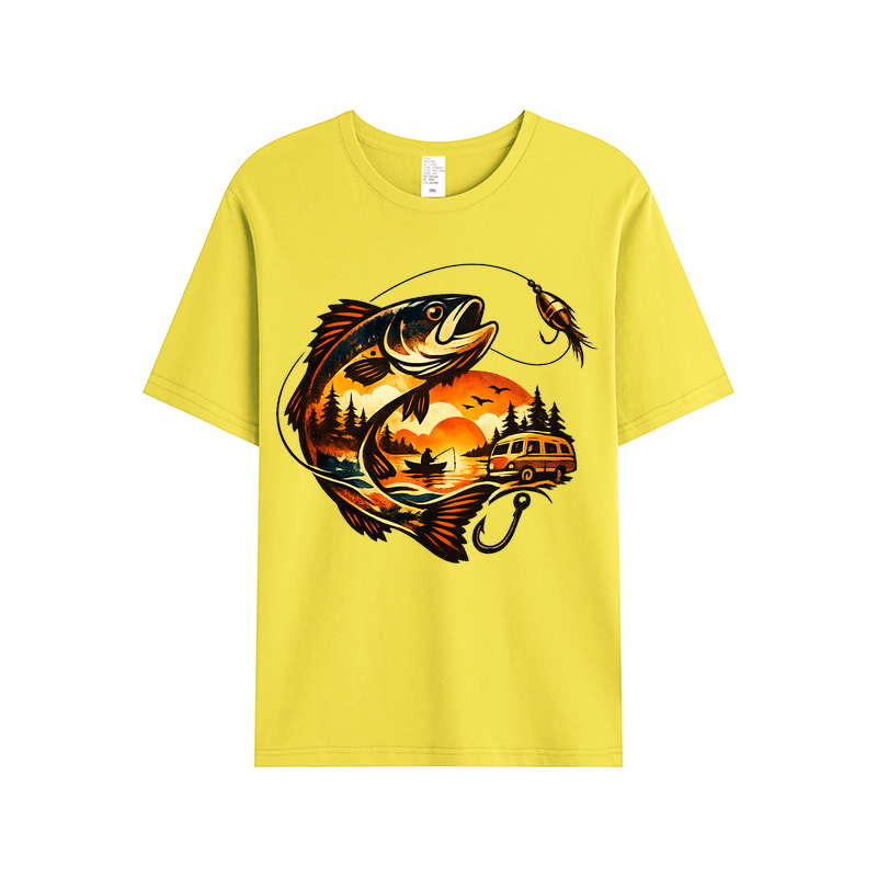 T-Shirt Anglerherz Abenteuer