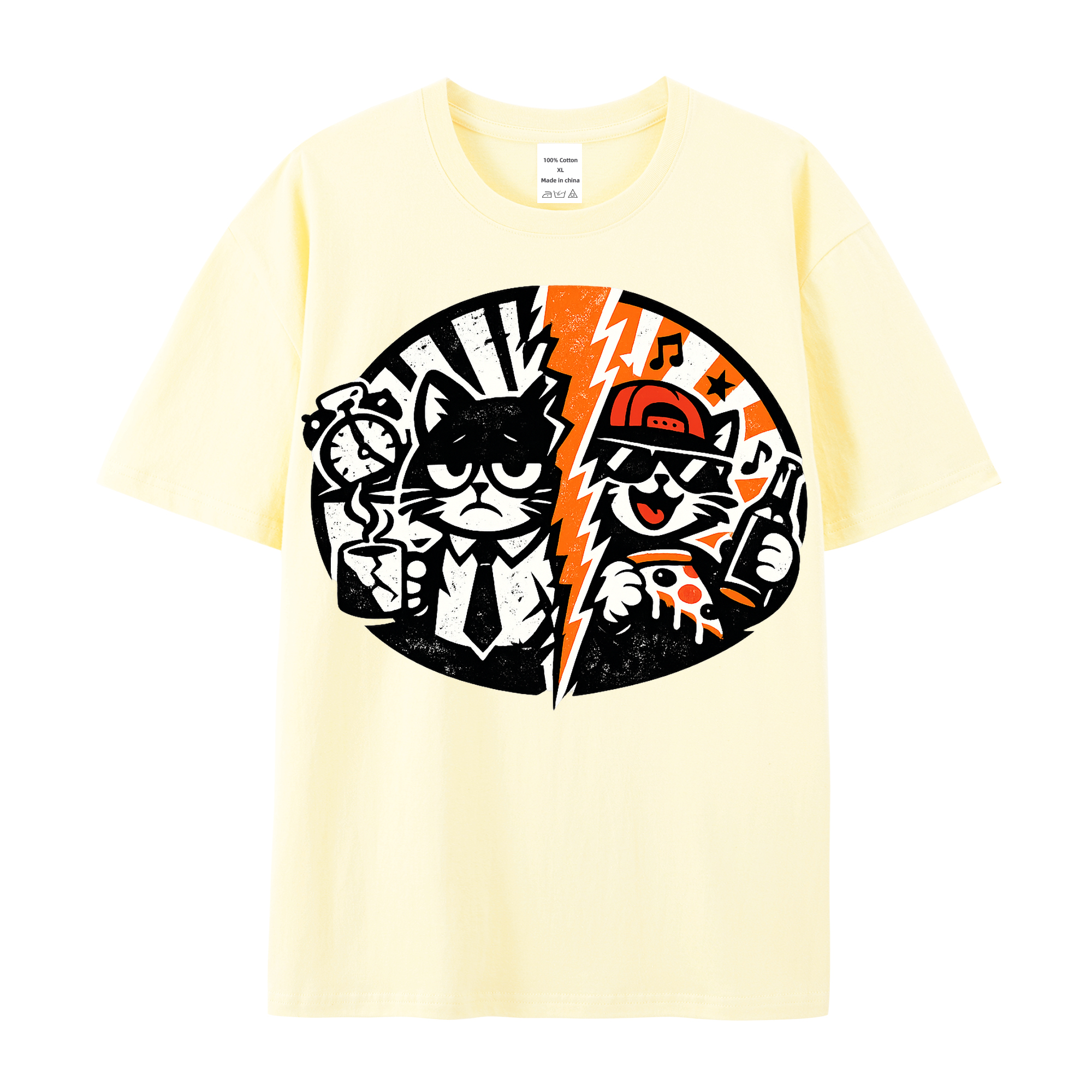 T-Shirt Katzenkönig Kuschelcrew