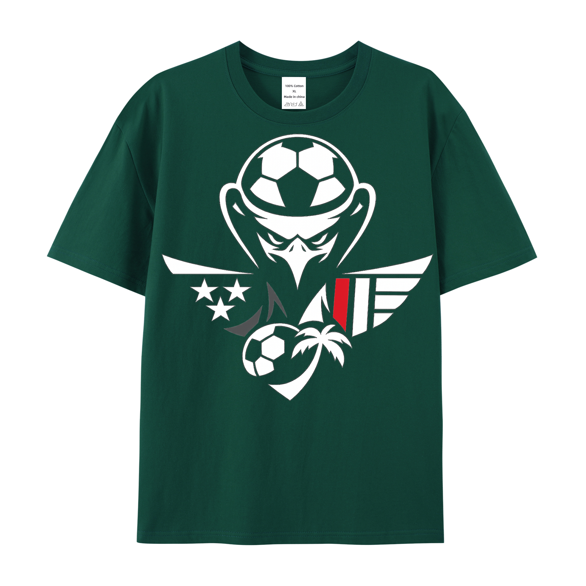 T-shirt Glanzsymbol Dominanz für echte Sieger