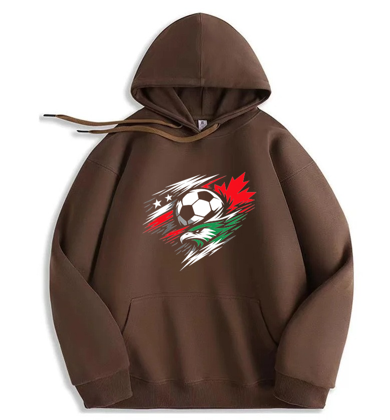 Hoodie Splitterkrone des Sieges – WM 2026 Emblem
