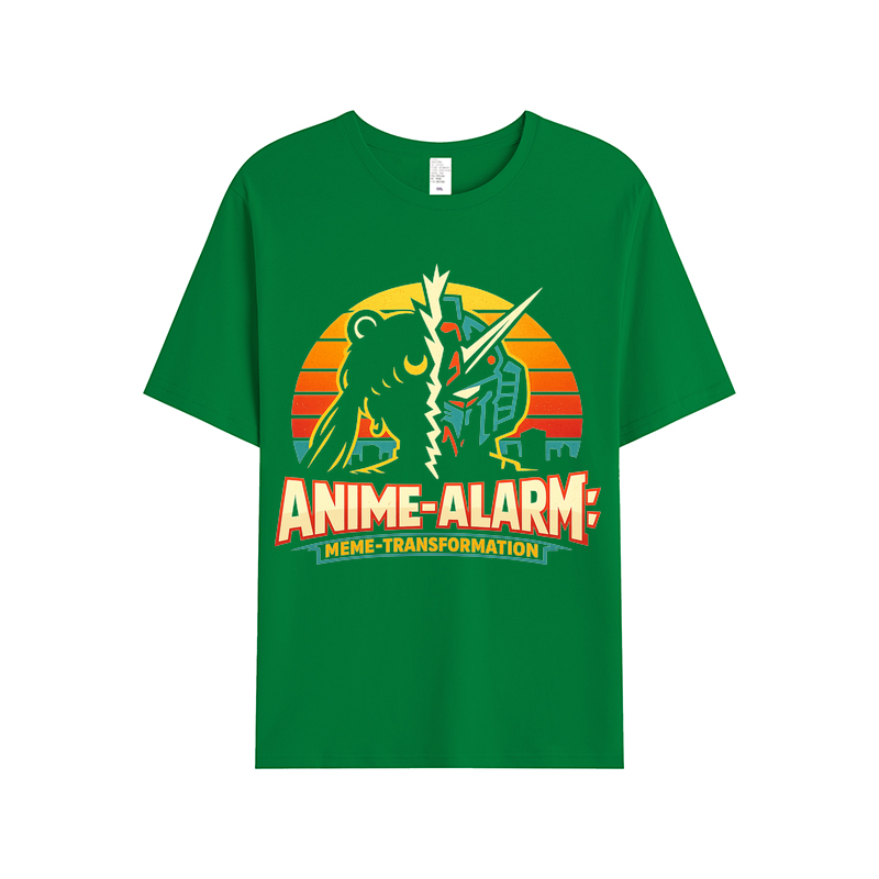 T-Shirt Anime-Alarm: Meme-Transformation