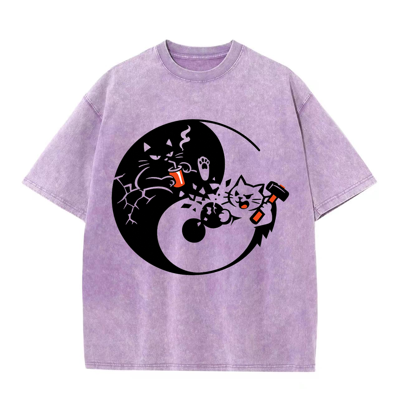 t-shirt Katzenliebe Pur