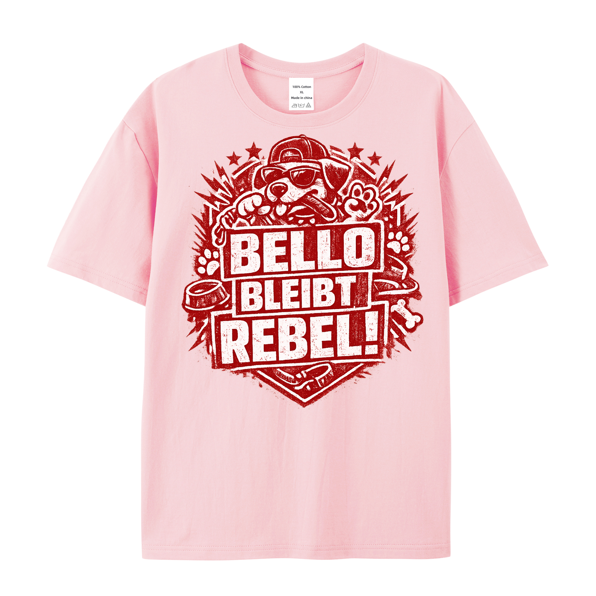 Bello bleibt rebel! t-shirt