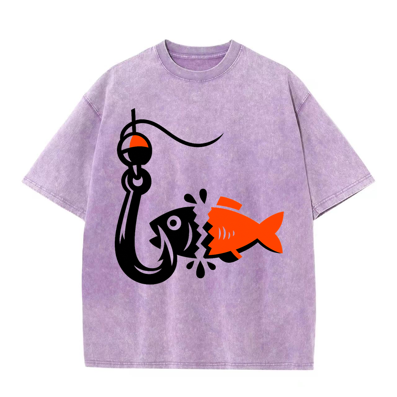 T-Shirt Anglerglück am Wasser