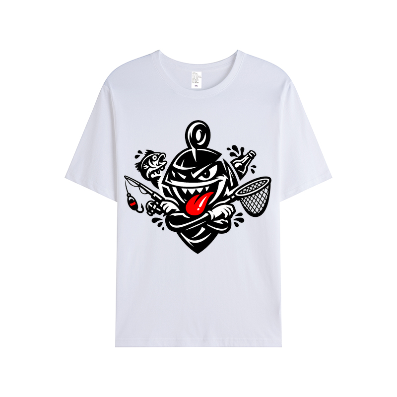 T-Shirt Angelglück am Wasser