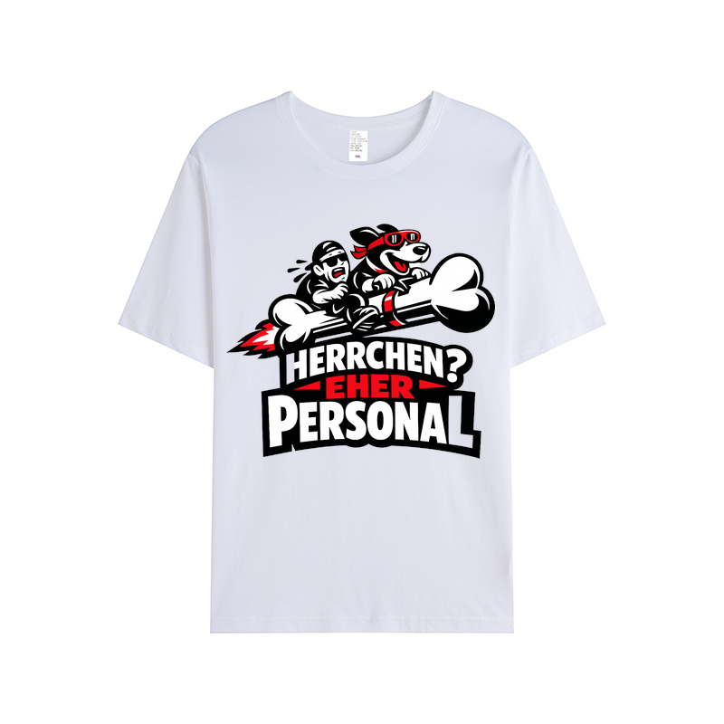 T-shirt Herrchen? Eher Personal