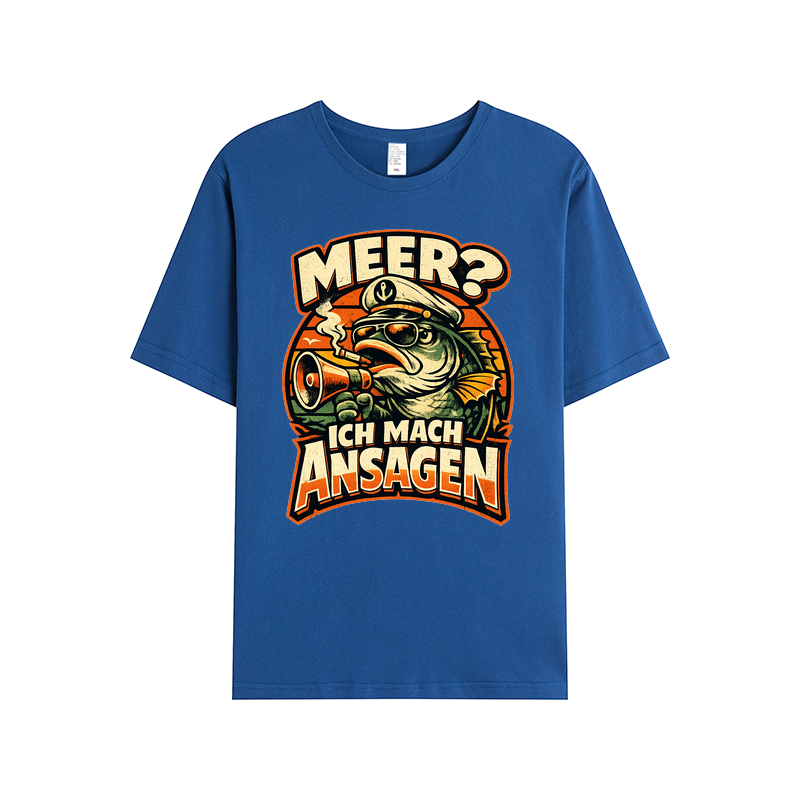 T-Shirt Meer Ansagen Angler Edition