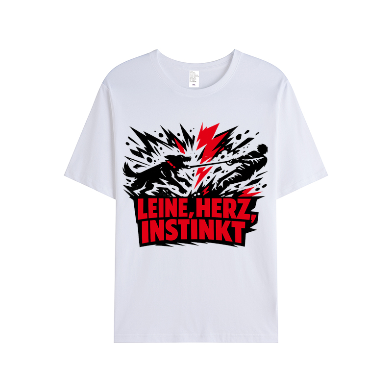T-Shirt Leinenherz Instinkt