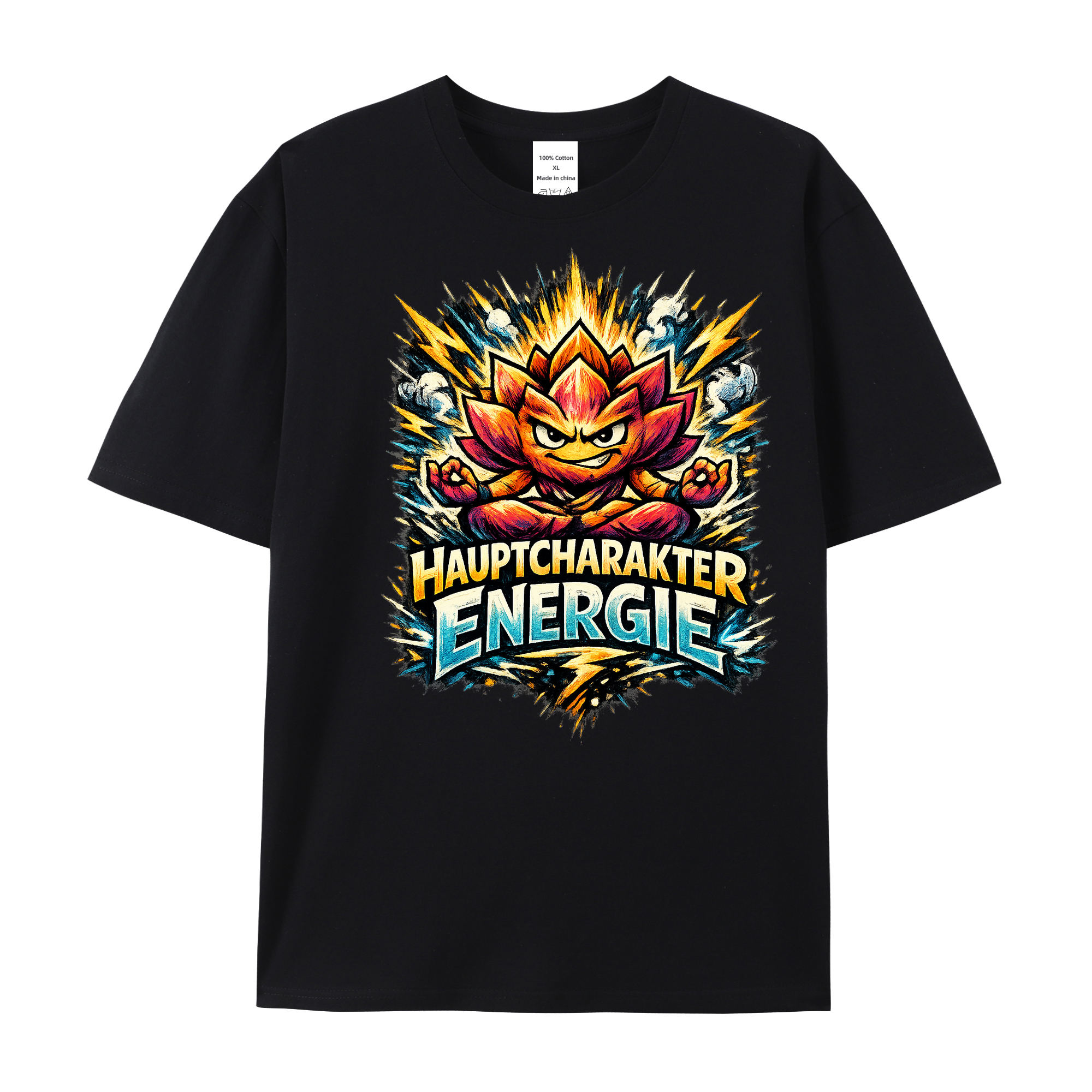 t-shirt Hauptcharakter Yoga Flow